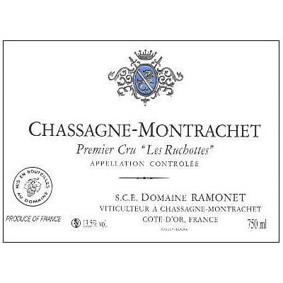 Ramonet Chassagne-Montrachet 1er Cru Les Ruchottes 2020 (1x75cl)