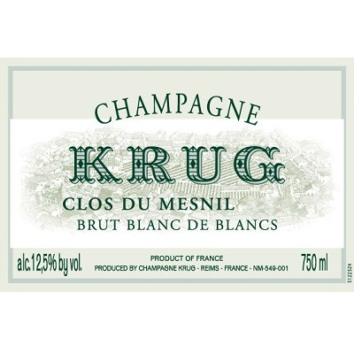 Krug Clos du Mesnil 2002 (1x75cl)