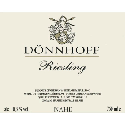 Donnhoff Riesling QbA Trocken 2022 (6x75cl)