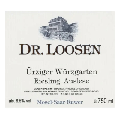 Loosen Urziger Wurzgarten Riesling Auslese Goldkapsel 2007 (12x37.5cl)