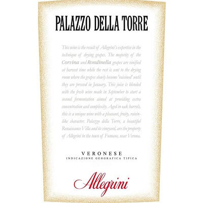 Allegrini Palazzo Della Torre Veronese 2022 (6x75cl)