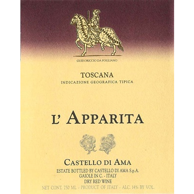 Castello di Ama l'Apparita 2015 (6x75cl)