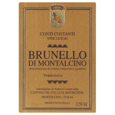 Conti Costanti Brunello di Montalcino 2012 (6x75cl)