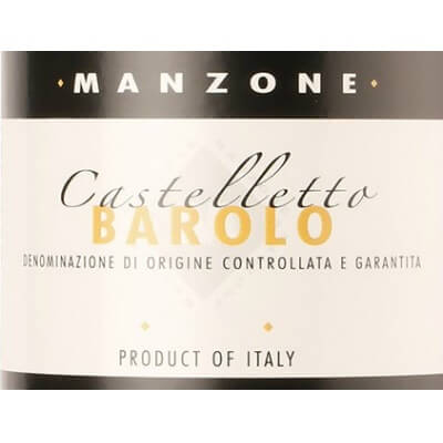 Giovanni Manzone Barolo Castelletto 2017 (6x75cl)