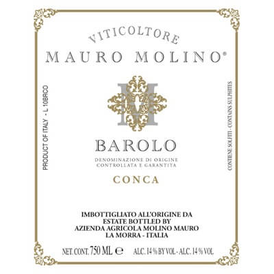 Mauro Molino Barolo Vigna Conca 2020 (6x75cl)