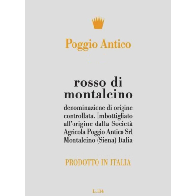 Poggio Antico Rosso di Montalcino 2020 (6x75cl)