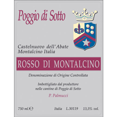 Poggio di Sotto Rosso di Montalcino 2017 (6x75cl)