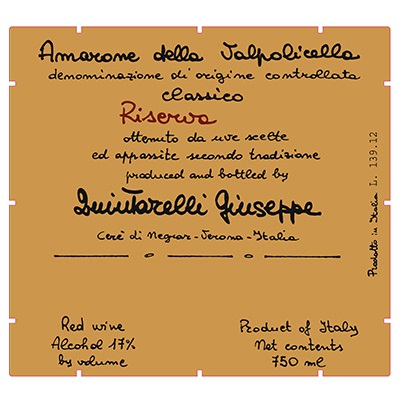 Quintarelli Amarone della Valpolicella Classico Riserva 2007 (6x75cl)