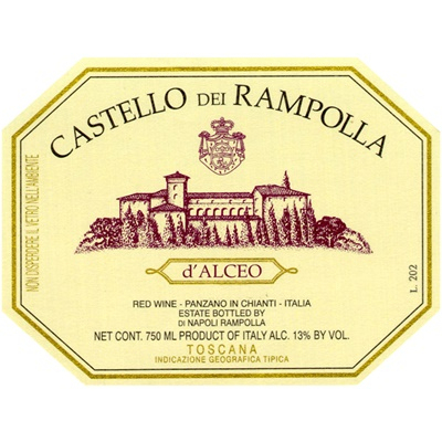Castello dei Rampolla d'Alceo 2012 (6x75cl)