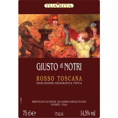 Tua Rita Giusto di Notri 2010 (6x75cl)