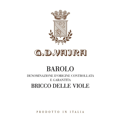GD Vajra Barolo Bricco Delle Viole 2017 (6x150cl)