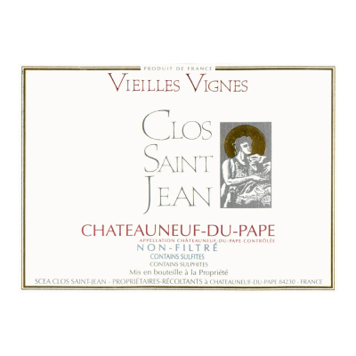 Clos Saint Jean Chateauneuf-du-pape Sanctus Sanctorum 2019 (1x150cl)