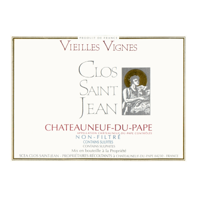 Clos Saint Jean Chateauneuf-du-pape Sanctus Sanctorum 2018 (1x150cl)