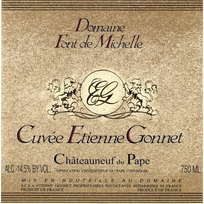 Font de Michelle Chateauneuf-du-Pape Cuvee Etienne Gonnet 2005 (12x75cl)