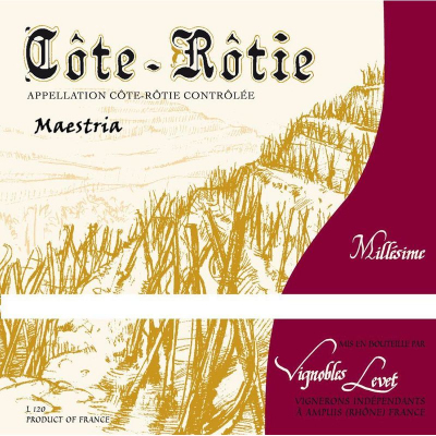 Bernard Levet Cote Rotie Maestria 2016 (1x75cl)