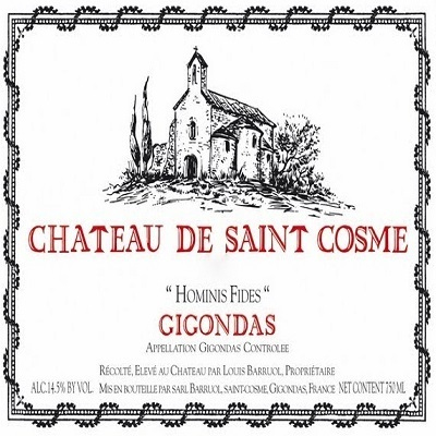 Saint Cosme Gigondas Hominis Fides 2013 (6x75cl)