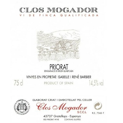 Rene Barbier Priorat Clos Mogador 2015 (6x75cl)