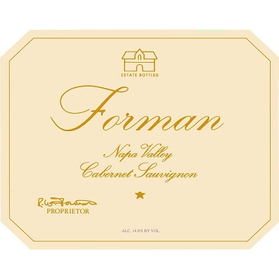 Forman Napa Cabernet Sauvignon 2020 (12x75cl)