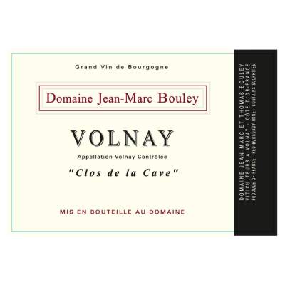 Jean-Marc Bouley Volnay Clos de la Cave 2018 (1x75cl)