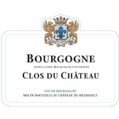 Chateau Meursault Bourgogne Clos du Chateau Blanc 2022 (6x75cl)