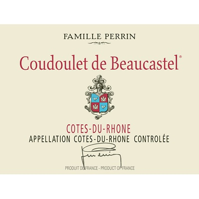 Beaucastel Cotes-du-Rhone Coudoulet de Beaucastel 2019 (12x75cl)