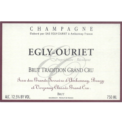 Egly-Ouriet Grand Cru Brut Tradition NV (6x75cl)