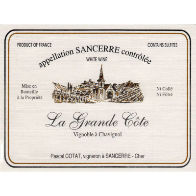 Pascal Cotat Sancerre La Grande Cote 2022 (6x75cl)