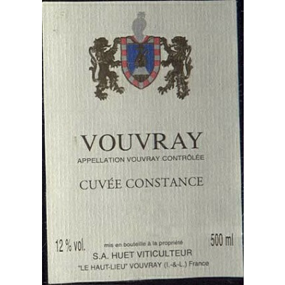 Huet Vouvray Cuvee Constance Moelleux 2005 (12x50cl)