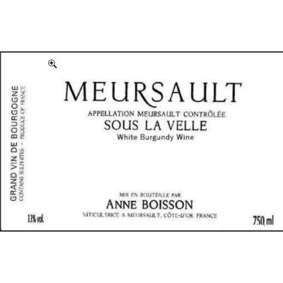 Boisson-Vadot Meursault Sous La Velle 2017 (1x75cl)
