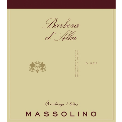 Massolino Gisep Barbera d'Alba 2019 (6x75cl)