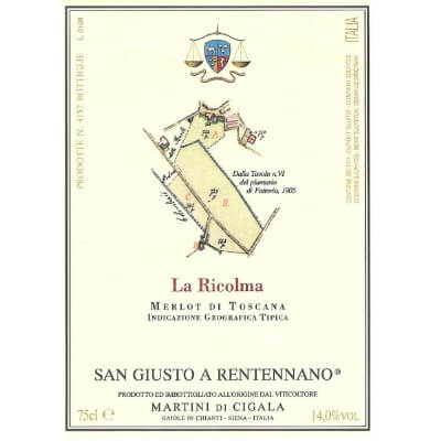 San Giusto a Rentennano La Ricolma 2015 (1x150cl)