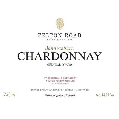 Felton Road Bannockburn Chardonnay 2023 (6x75cl)