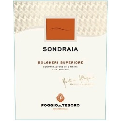 Poggio Al Tesoro Bolgheri Sondraia 2016 (6x75cl)