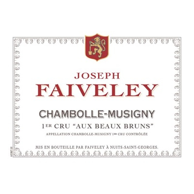 Faiveley Chambolle-Musigny 1er Cru Aux Beaux Bruns 2013 (6x75cl)