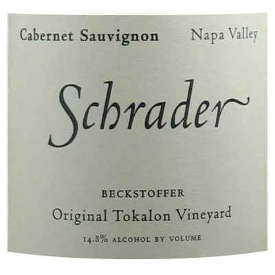 Schrader Cabernet Sauvignon Beckstoffer Original To Kalon 2018 (6x75cl)