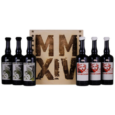 Sine Qua Non Eleven Confessions Collectors Case, Capo Dei Putti & Testa Dei Cherubini 2014 (6x75cl)