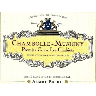 Albert Bichot Chambolle-Musigny 1er Cru Les Chabiots 2013 (6x75cl)