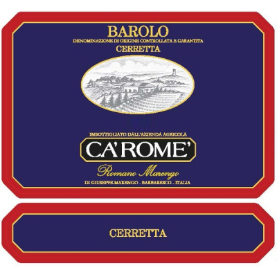 Ca' Rome Barolo Cerretta 2010 (12x75cl)