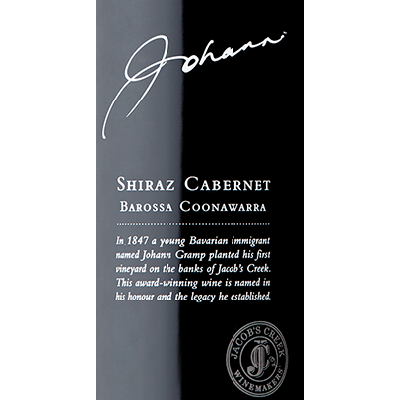 Jacob's Creek Johann Shiraz Cabernet 2012 (1x75cl)