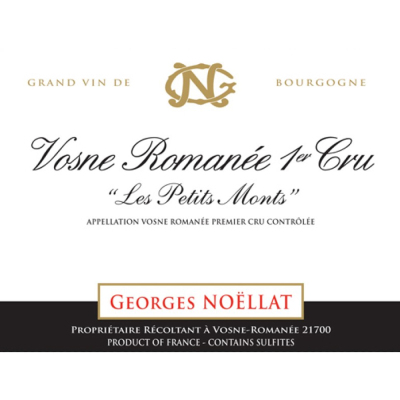 Georges Noellat Vosne-Romanee 1er Cru Les Petits Monts 2018 (3x150cl)