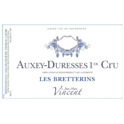Jean Marc Vincent Auxey Duresses Bretterins 2015 (12x75cl)