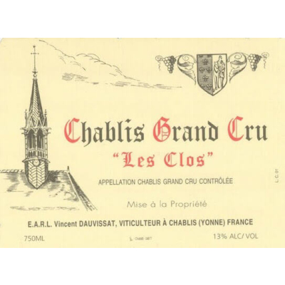 Rene et Vincent Dauvissat-Camus Chablis Grand Cru Les Clos 2010 (12x75cl)