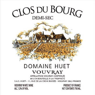 Huet Vouvray Clos du Bourg Demi-Sec 2014 (1x75cl)