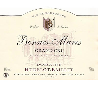 Hudelot-Baillet Bonnes-Mares Grand Cru 2023 (3x75cl)