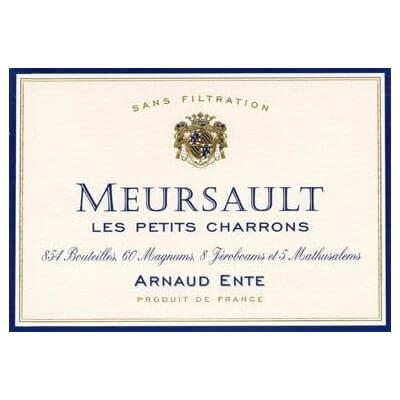 Arnaud Ente Meursault Les Petits Charrons 2018 (1x75cl)