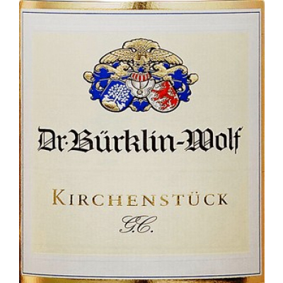 Burklin Wolf Forster Kirchenstuck Riesling GC 2022 (3x75cl)