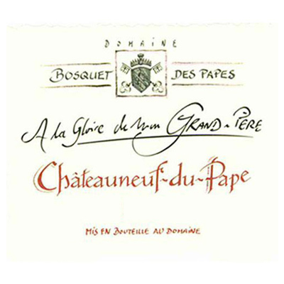 Bosquet des Papes Chateauneuf-du-Pape A la Gloire de Mon Grand-Pere 2016 (6x75cl)