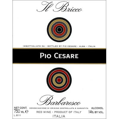 Pio Cesare Barbaresco Il Bricco 2019 (6x75cl)