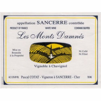 Pascal Cotat Sancerre Les Monts Damnes 2016 (6x75cl)