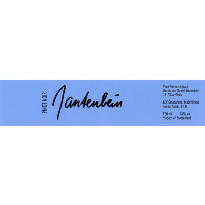 Gantenbein Pinot Noir 2022 (6x75cl)